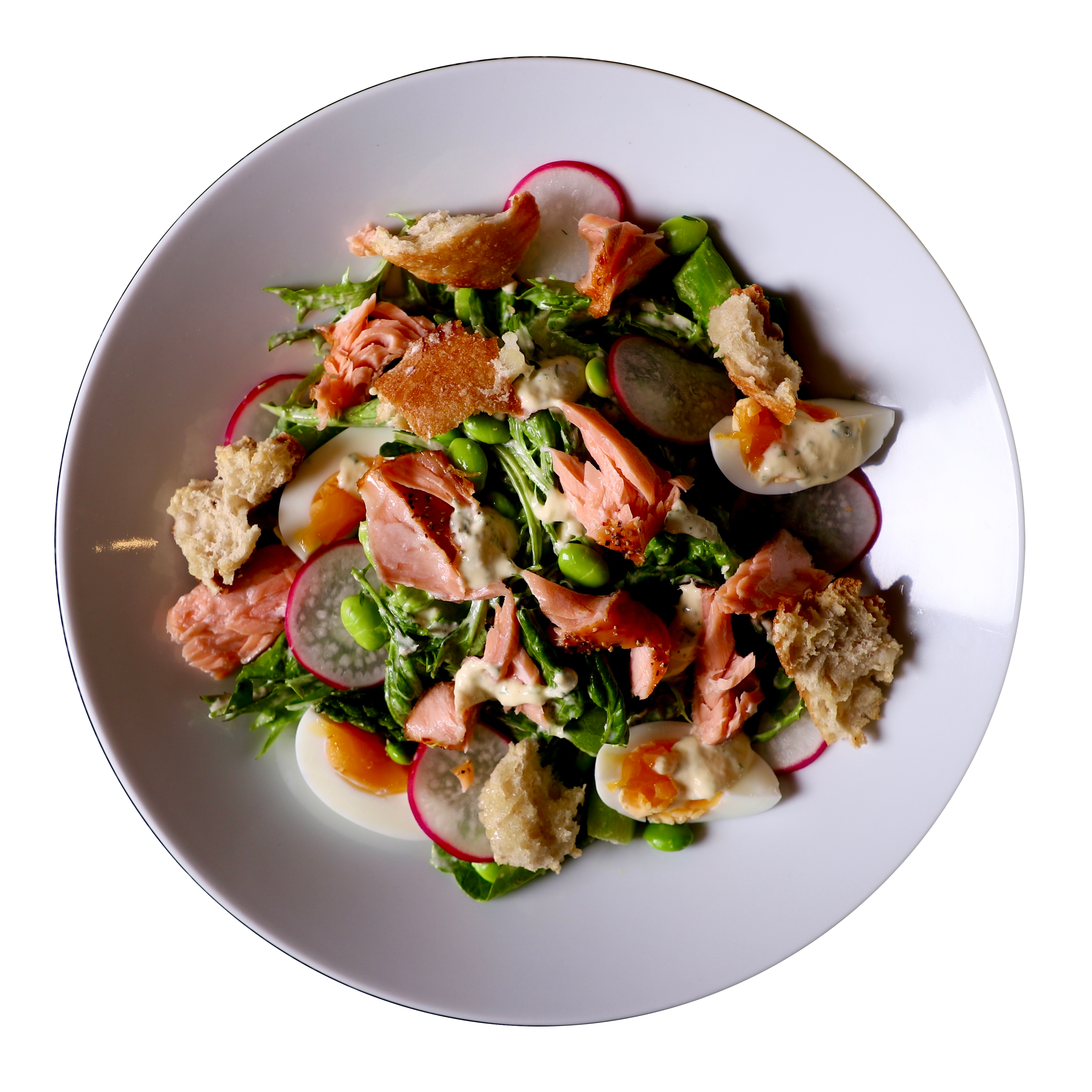 Salmon n Egg Salad